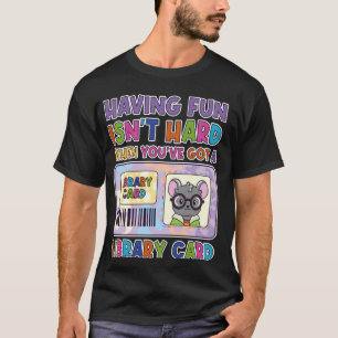 Camiseta Divertir-se Não é Difícil Quando Você Tem Uma Bibl