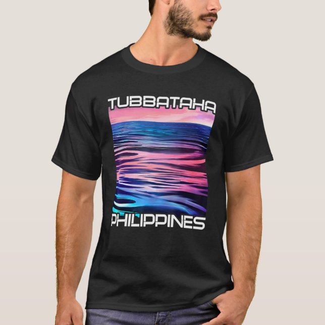 Camiseta Divespot Dive Diver Filipinas Tubbataha (Frente)