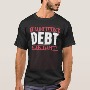 Camiseta Dívida de Educação Gratuita para Estudantes