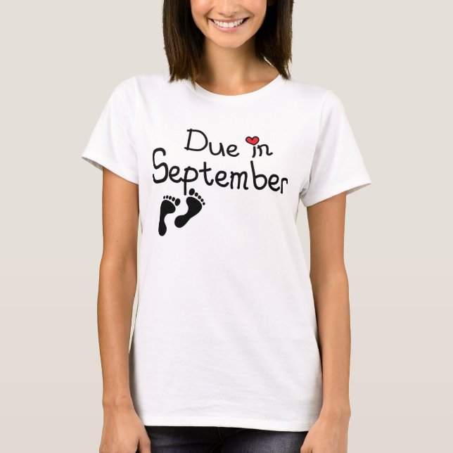 Camiseta Dívida em setembro (Frente)