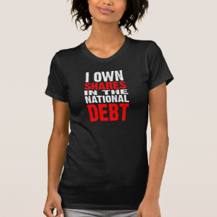 Camiseta Dívida pública (escura) - personalizado