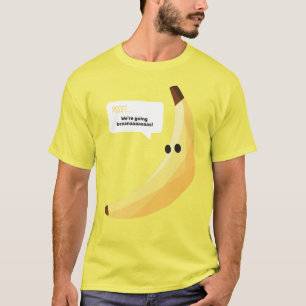 Camiseta Dívidas Favoritas de Banana Retro Engraçadas Puns