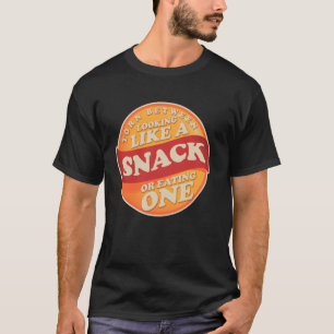 Camiseta Dividido Entre Parecer Um Lanche Ou Comer Um