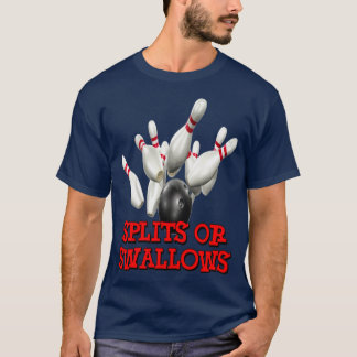 Camiseta Divididos ou Engolidos de Equipe da boliche