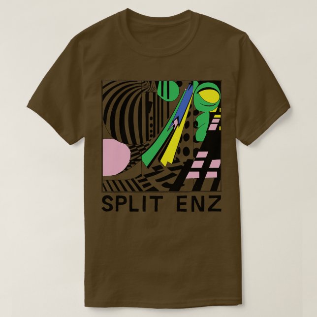 Camiseta Dividir a arte do tributo ao ventilador Enz (Frente do Design)