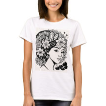 Divina Feminina Mandala Art Floral Crystal Deusa