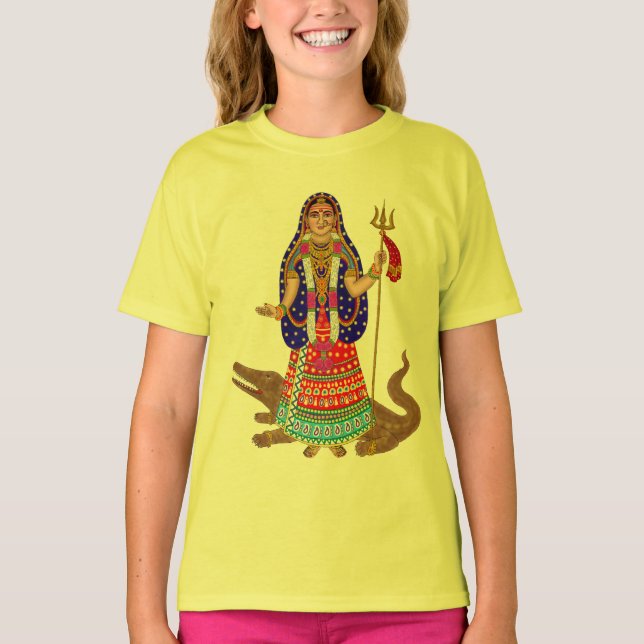 Camiseta Divina Khodiyar Maa (Frente)