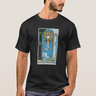 Camiseta Divinção de Crenças Culturais do Cartão Tarot 