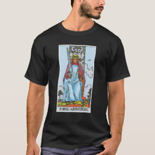 Camiseta Divinção de crenças ocultas do Rei das Espadas Tar