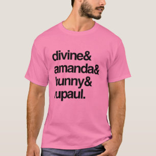 Camiseta Divine Amanda Bunny e Ru