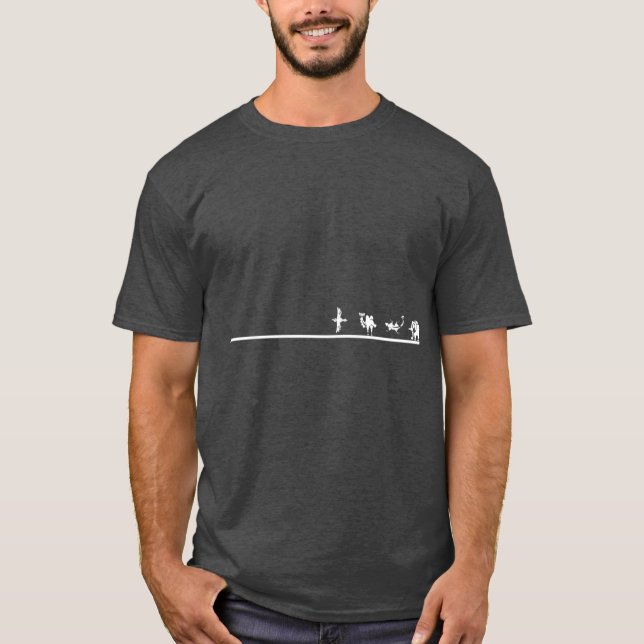Camiseta Divine Beasts Breath of the Wild amigo branco (Frente)
