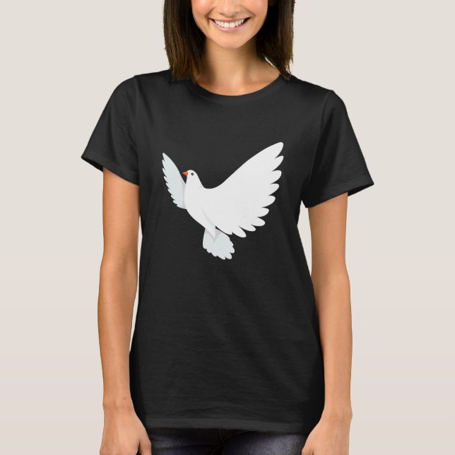 Camiseta Divine Female Peace Dove (Frente)