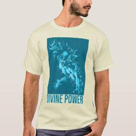 Camiseta Divine Power Design Anime Workout - Energy Fitness