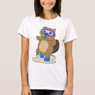 Camiseta Diving Snorkel Diving Castor
