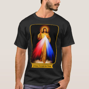 Camiseta Divino Compaixão Jesus Eu Confio Em Você Católico