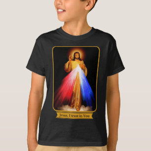 Camiseta Divino Compaixão Jesus Eu Confio Em Você Católico