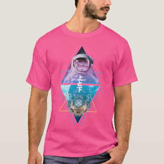 Camiseta Divino De Captura De Capacete Espacial Astronauta