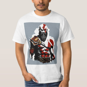 Camiseta "Divino Fury: Liberte o Deus da Guerra"