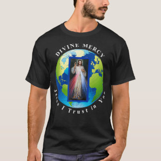 Camiseta Divino Mundo Compaixão Jesus Confio em Você