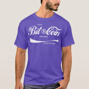Camiseta Divirta-Se À Moeda Bitmoney Juntando-Se À Revoluçã