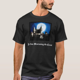 Camiseta Divirta-Se Em Tempestade No Castelo Tee