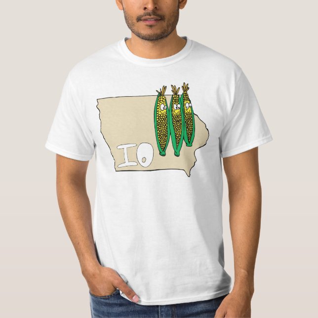Camiseta Divisa dos E.U. dos desenhos animados de Husker do (Frente)