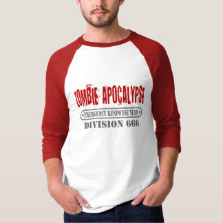 Camiseta Divisão 666 do apocalipse do zombi