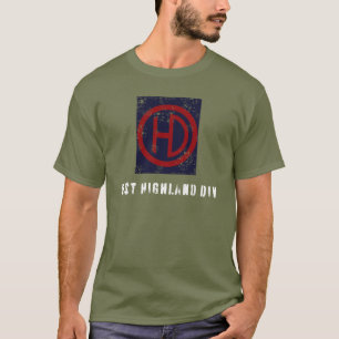 Camiseta Divisão das Terras Altas da rua (em dificuldades)