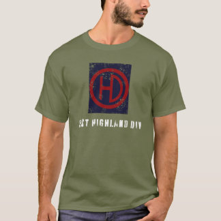 Camiseta Divisão das Terras Altas da rua (em dificuldades)