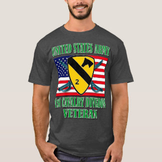 Camiseta Divisão de Cavalaria da 1rua Veteran
