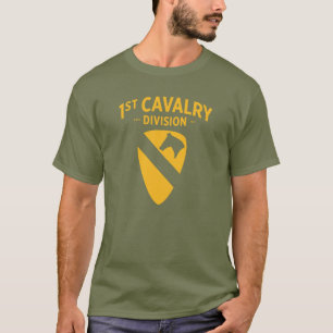 Camiseta Divisão de Cavalaria de 1rua - Crachá da Primeir