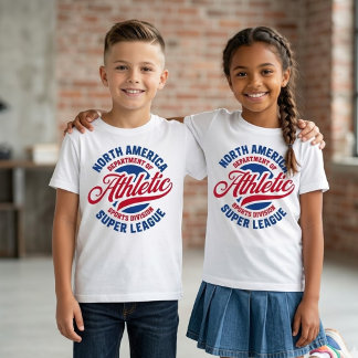 Camiseta Divisão de Esportes Atléticos da América do Norte