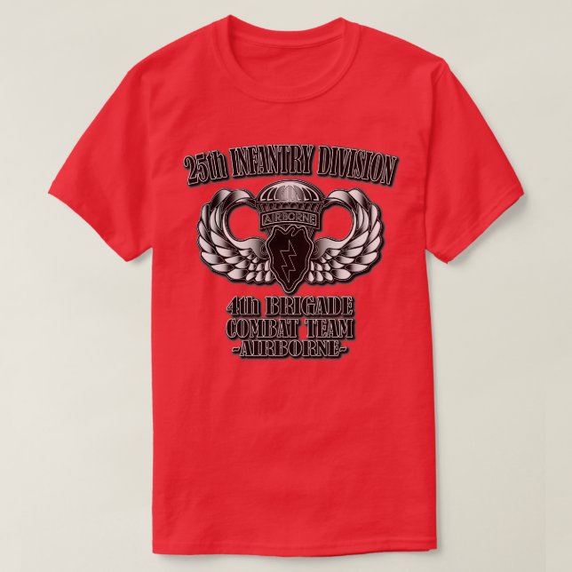Camiseta Divisão de Infantaria 25 4ª Brigada (Frente do Design)