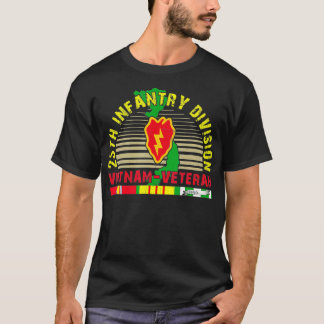 Camiseta Divisão de Infantaria 25 Vietnã Veterano