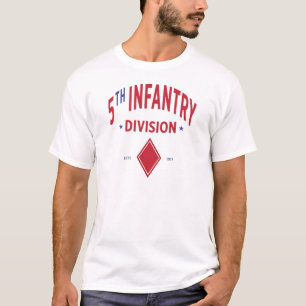 Camiseta Divisão de Infantaria 5 - Militar dos Estados Unid