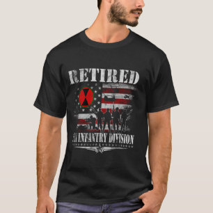 Camiseta Divisão de Infantaria de 7 aposentada Divisão de G