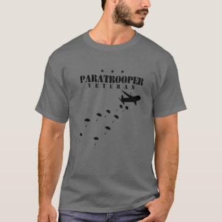 Camiseta Divisão de Infantaria de Paratrooper Veteran
