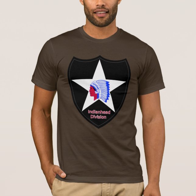 Camiseta Divisão de Infantaria do segundo do Exército (Frente)