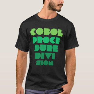 Camiseta Divisão de Procedimento Linguístico de Programação