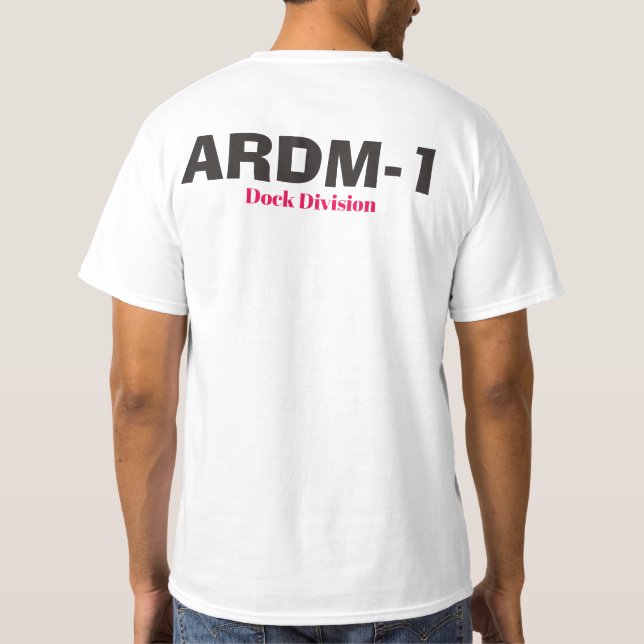 Camiseta Divisão de Reapir ARDM-1 (Verso)