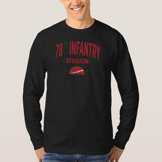 Camiseta Divisão de Relâmpago - 78.ª Divisão de Infantaria  (Frente)