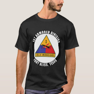 Camiseta Divisão de ruas Mortas Fort Bliss Texas Emblem