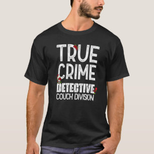 Camiseta Divisão de sofá de detetive criminal