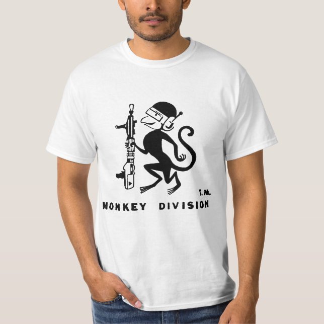 Camiseta Divisão do macaco (Frente)