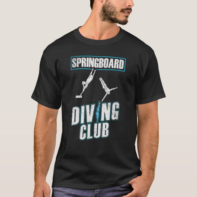 Camiseta Divisão Springboard do Platform Diver Club (Frente)