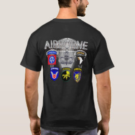 Camiseta Divisões Aéreas do Exército Passadas e Presentes