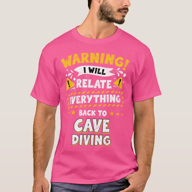 Camiseta Divisor de Cavernas (Frente)