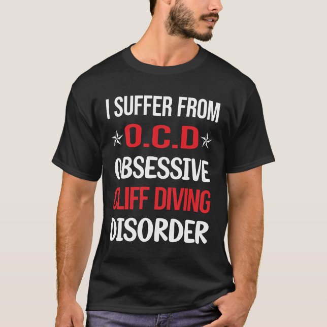 Camiseta Divisor de Cliff Obsessivo (Frente)