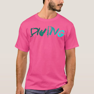 Camiseta Divisor de plataforma de mergulho de borda