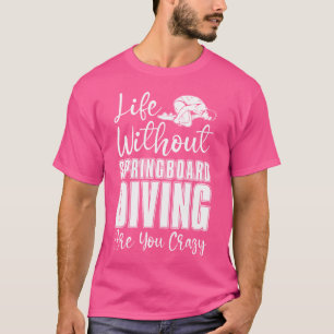 Camiseta Divisor de Springboard Engraçado de Plataforma